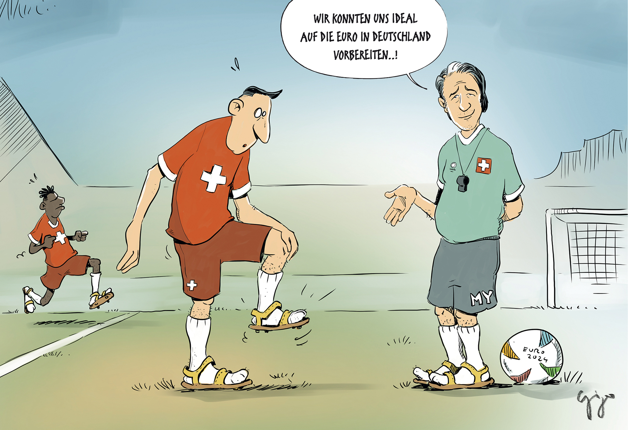 Gigergraphics cartoon 674 Gigergraphics - Grafik / Cartoons / Werbekampagnen / Webdesign / Karikaturen / Illustrationen / Logos / Corporate Design