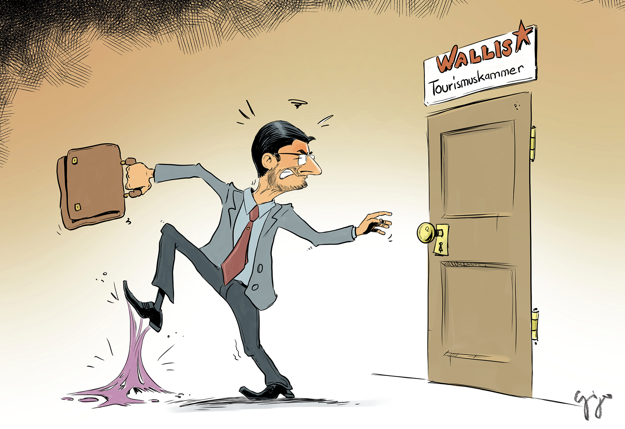 Gigergraphics cartoon 679 Gigergraphics - Grafik / Cartoons / Werbekampagnen / Webdesign / Karikaturen / Illustrationen / Logos / Corporate Design