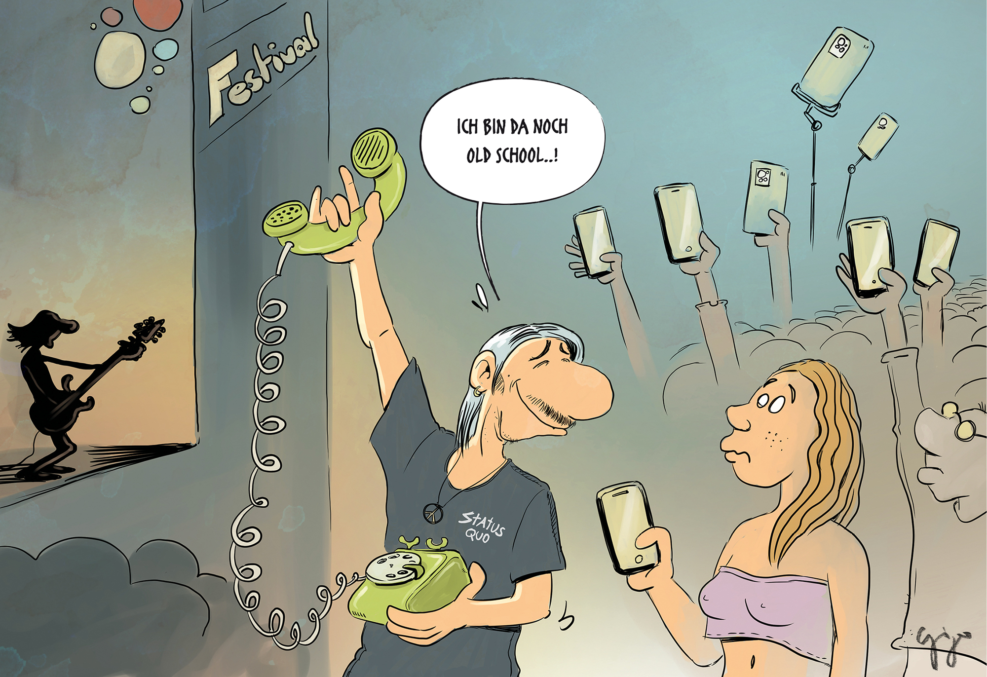 Gigergraphics cartoon 684 Gigergraphics - Grafik / Cartoons / Werbekampagnen / Webdesign / Karikaturen / Illustrationen / Logos / Corporate Design