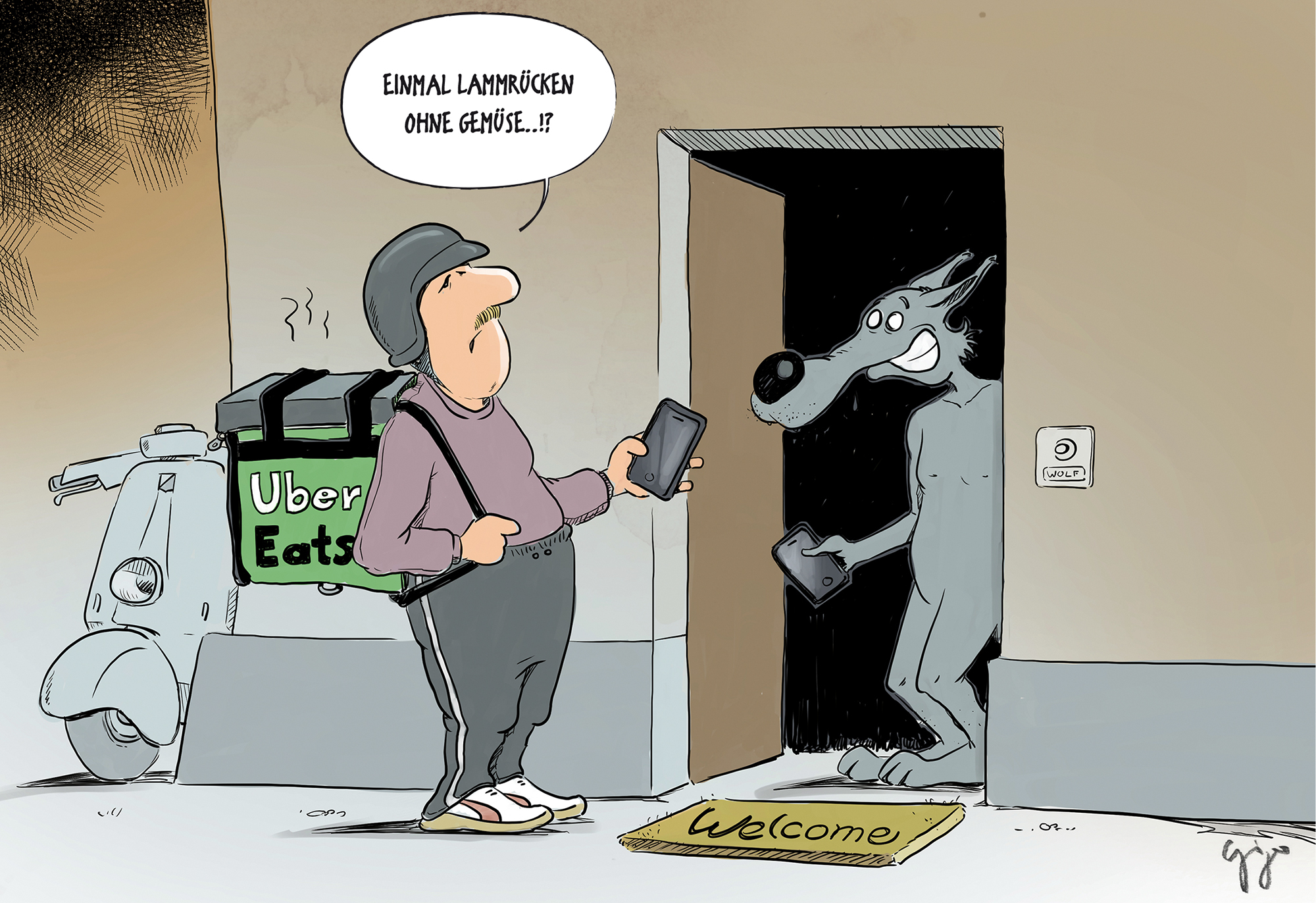 Gigergraphics cartoon 689 Gigergraphics - Grafik / Cartoons / Werbekampagnen / Webdesign / Karikaturen / Illustrationen / Logos / Corporate Design