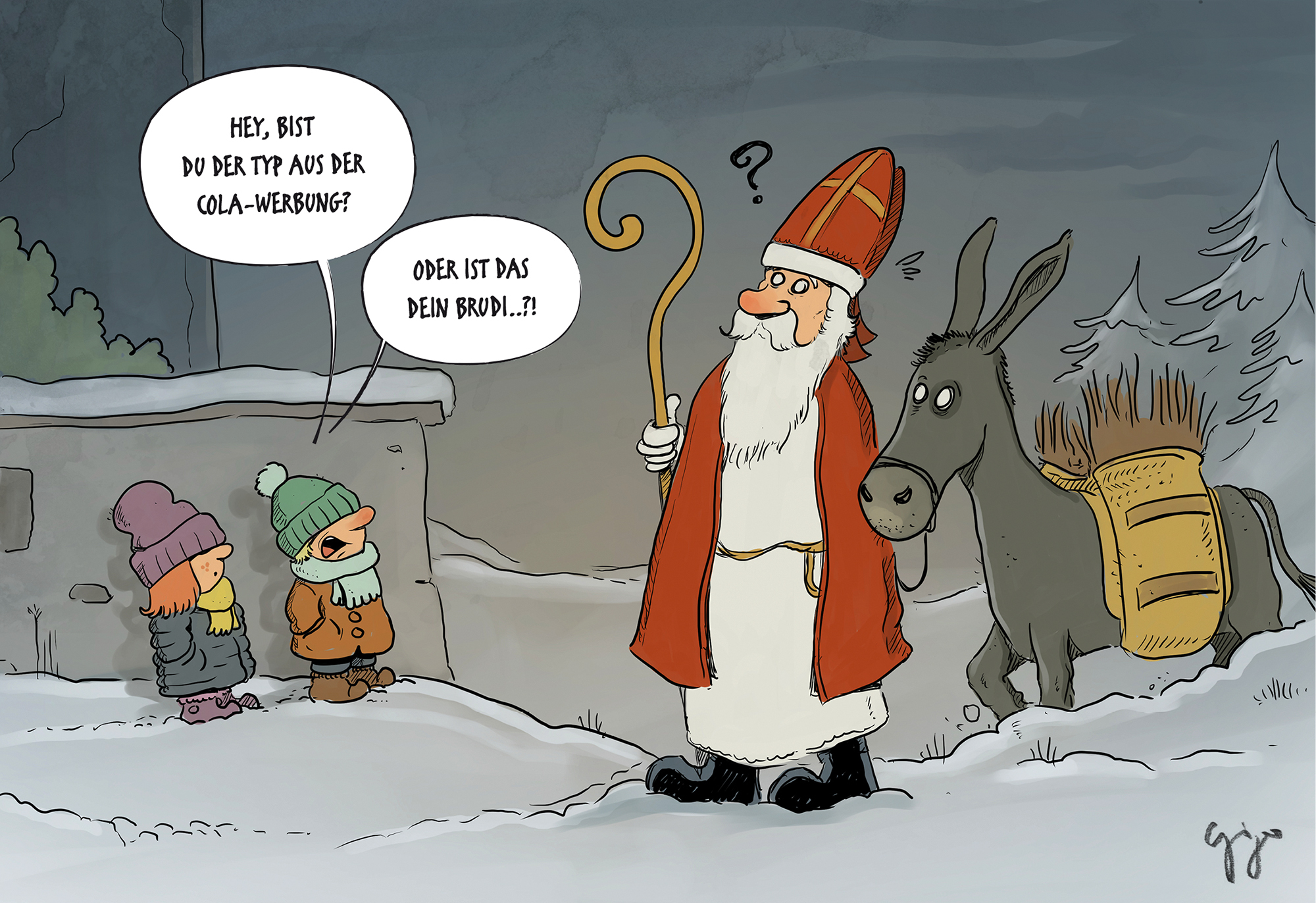Gigergraphics cartoon 700 Gigergraphics - Grafik / Cartoons / Werbekampagnen / Webdesign / Karikaturen / Illustrationen / Logos / Corporate Design