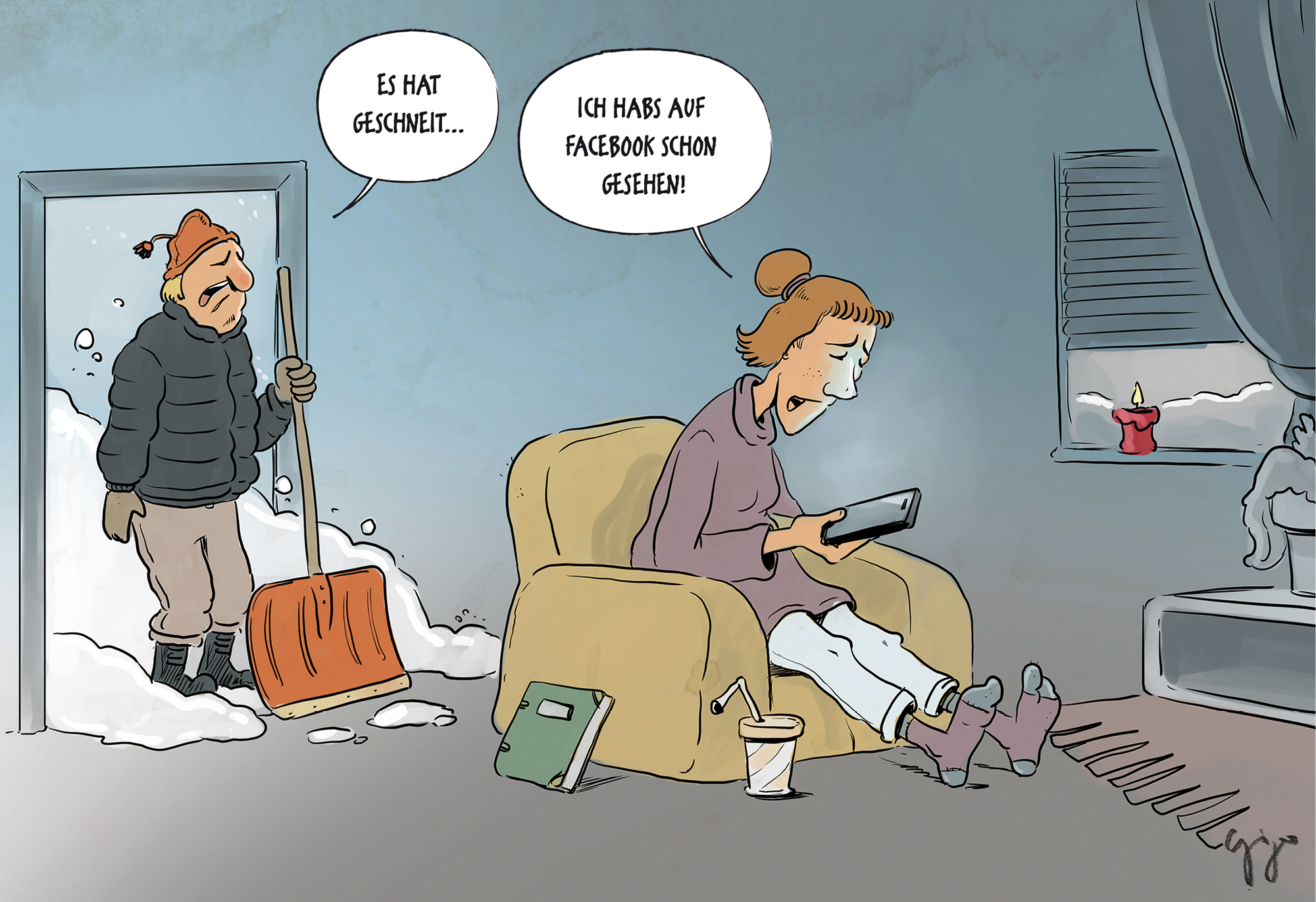 Gigergraphics cartoon 703 Gigergraphics - Grafik / Cartoons / Werbekampagnen / Webdesign / Karikaturen / Illustrationen / Logos / Corporate Design