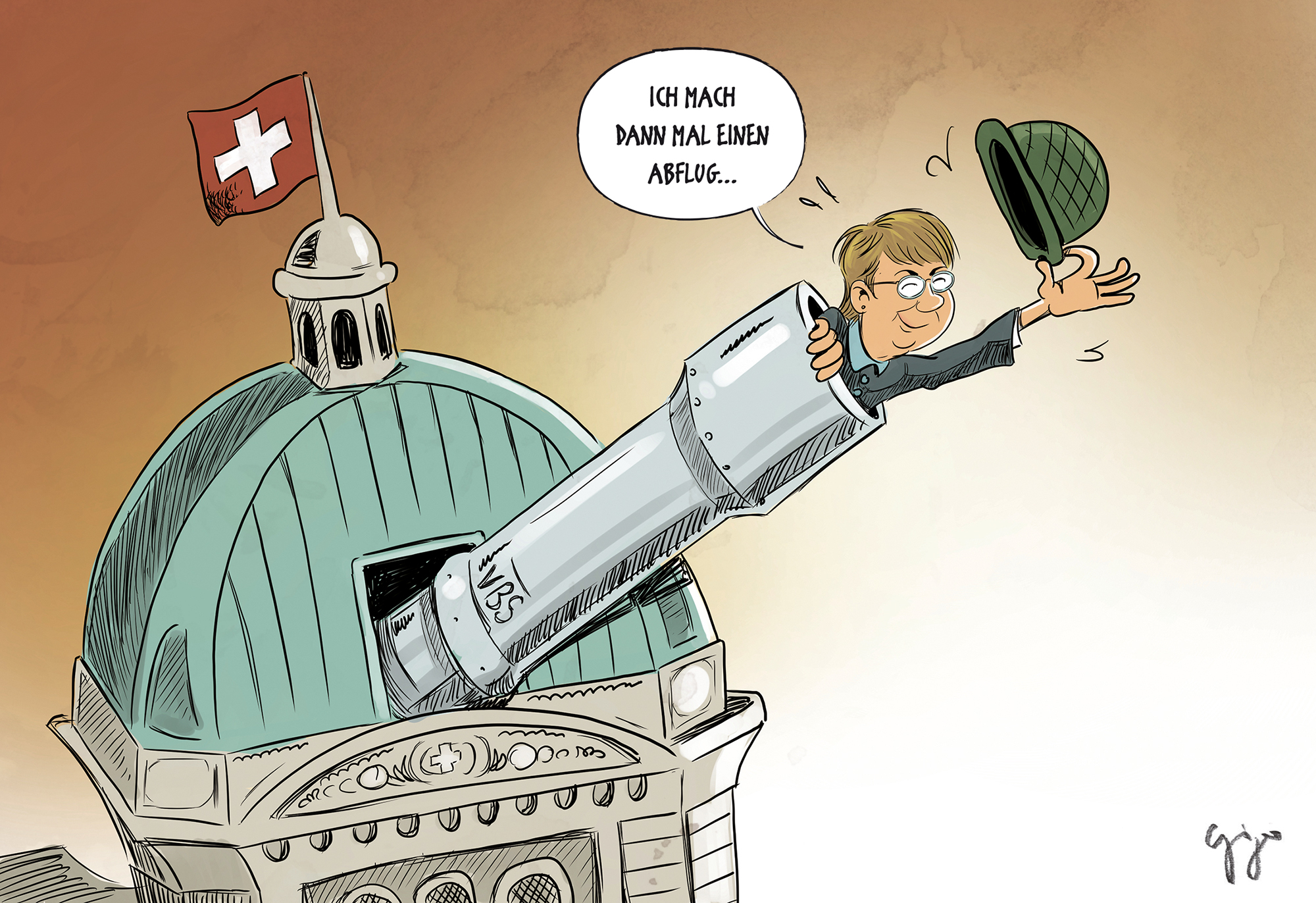 Gigergraphics cartoon 706 Gigergraphics - Grafik / Cartoons / Werbekampagnen / Webdesign / Karikaturen / Illustrationen / Logos / Corporate Design