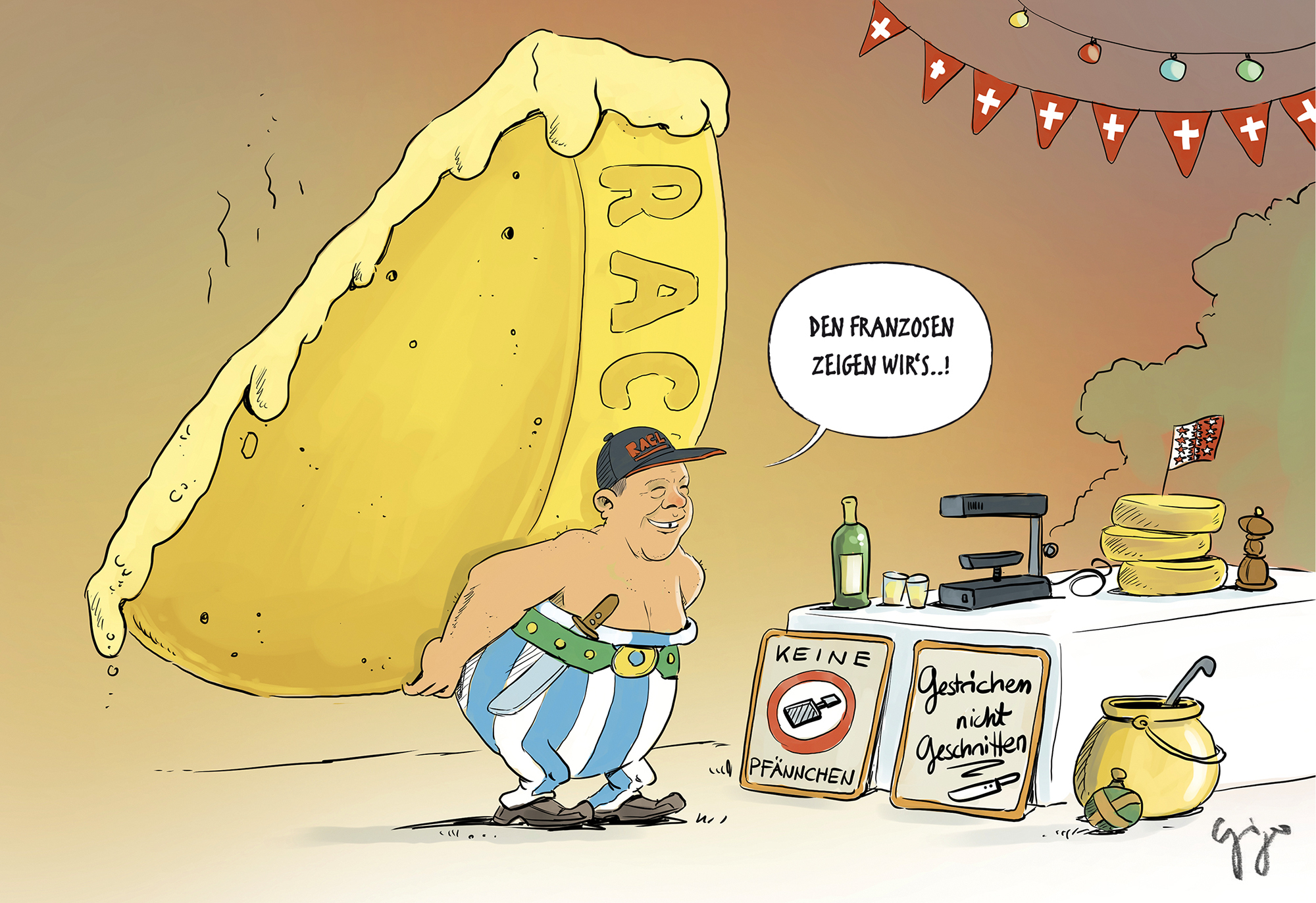 Gigergraphics cartoon 715 Gigergraphics - Grafik / Cartoons / Werbekampagnen / Webdesign / Karikaturen / Illustrationen / Logos / Corporate Design