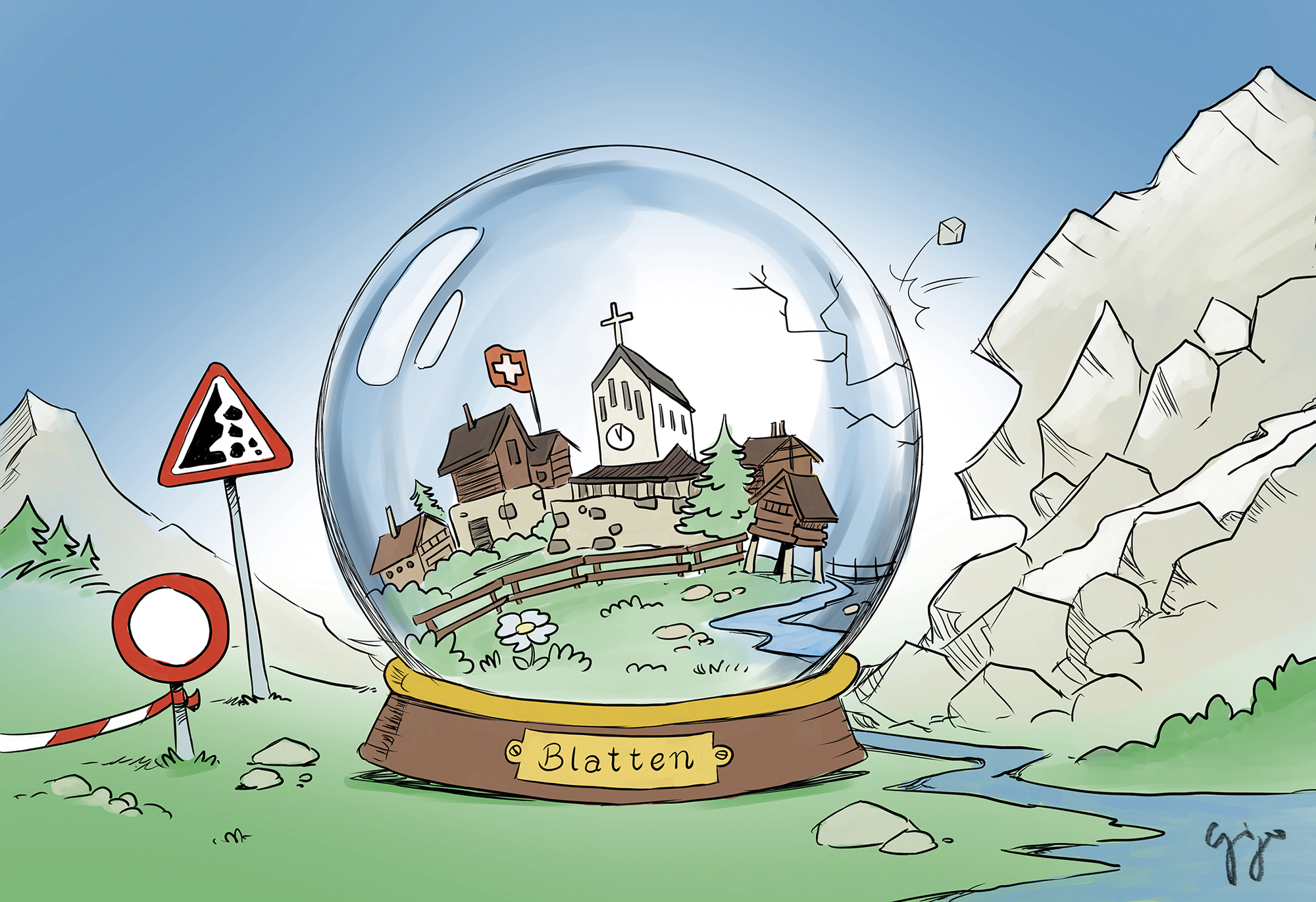 Gigergraphics cartoon 724 Gigergraphics - Grafik / Cartoons / Werbekampagnen / Webdesign / Karikaturen / Illustrationen / Logos / Corporate Design