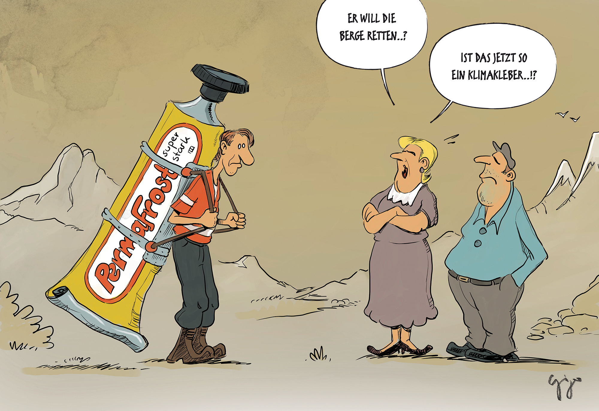 Gigergraphics cartoon 728 Gigergraphics - Grafik / Cartoons / Werbekampagnen / Webdesign / Karikaturen / Illustrationen / Logos / Corporate Design