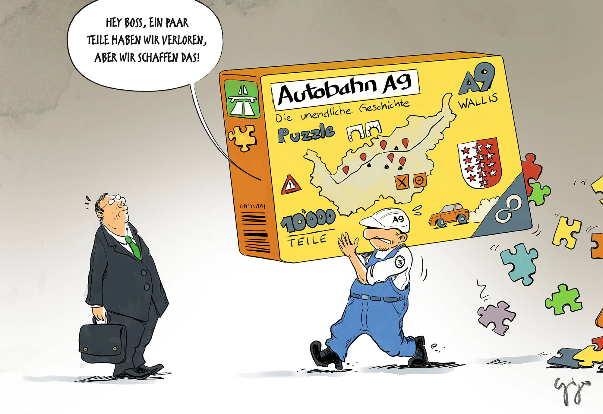 Gigergraphics cartoon 729 Gigergraphics - Grafik / Cartoons / Werbekampagnen / Webdesign / Karikaturen / Illustrationen / Logos / Corporate Design