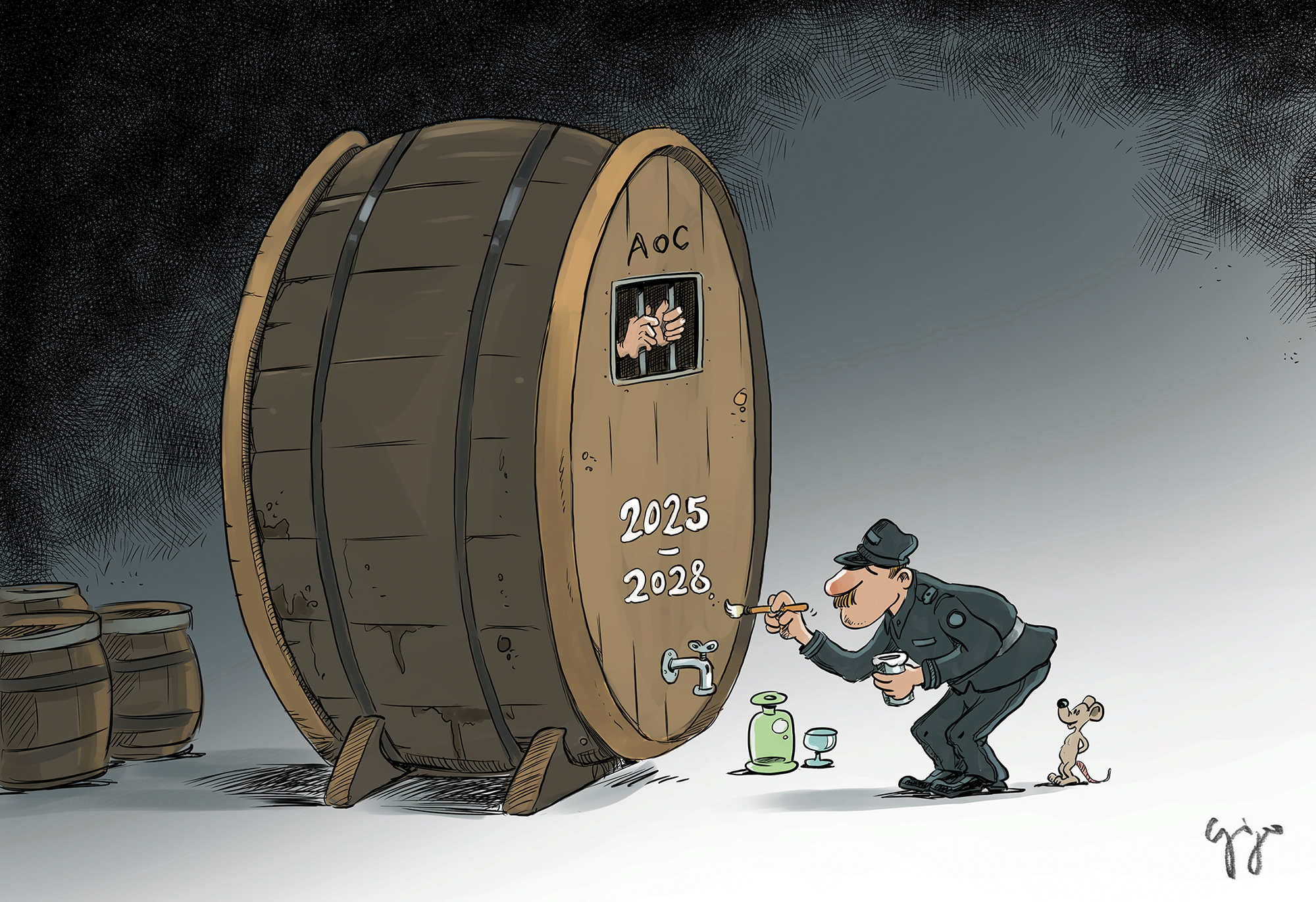 Gigergraphics cartoon 741 Gigergraphics - Grafik / Cartoons / Werbekampagnen / Webdesign / Karikaturen / Illustrationen / Logos / Corporate Design