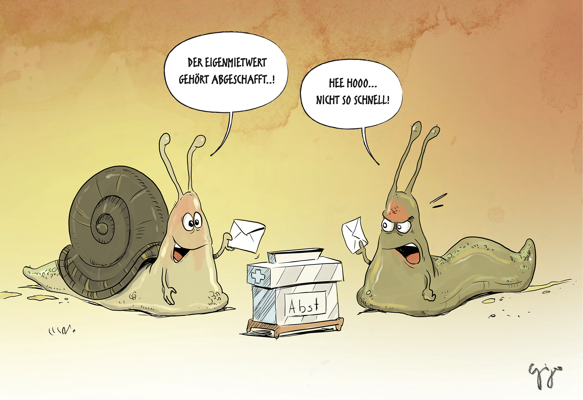 Gigergraphics cartoon 742 Gigergraphics - Grafik / Cartoons / Werbekampagnen / Webdesign / Karikaturen / Illustrationen / Logos / Corporate Design