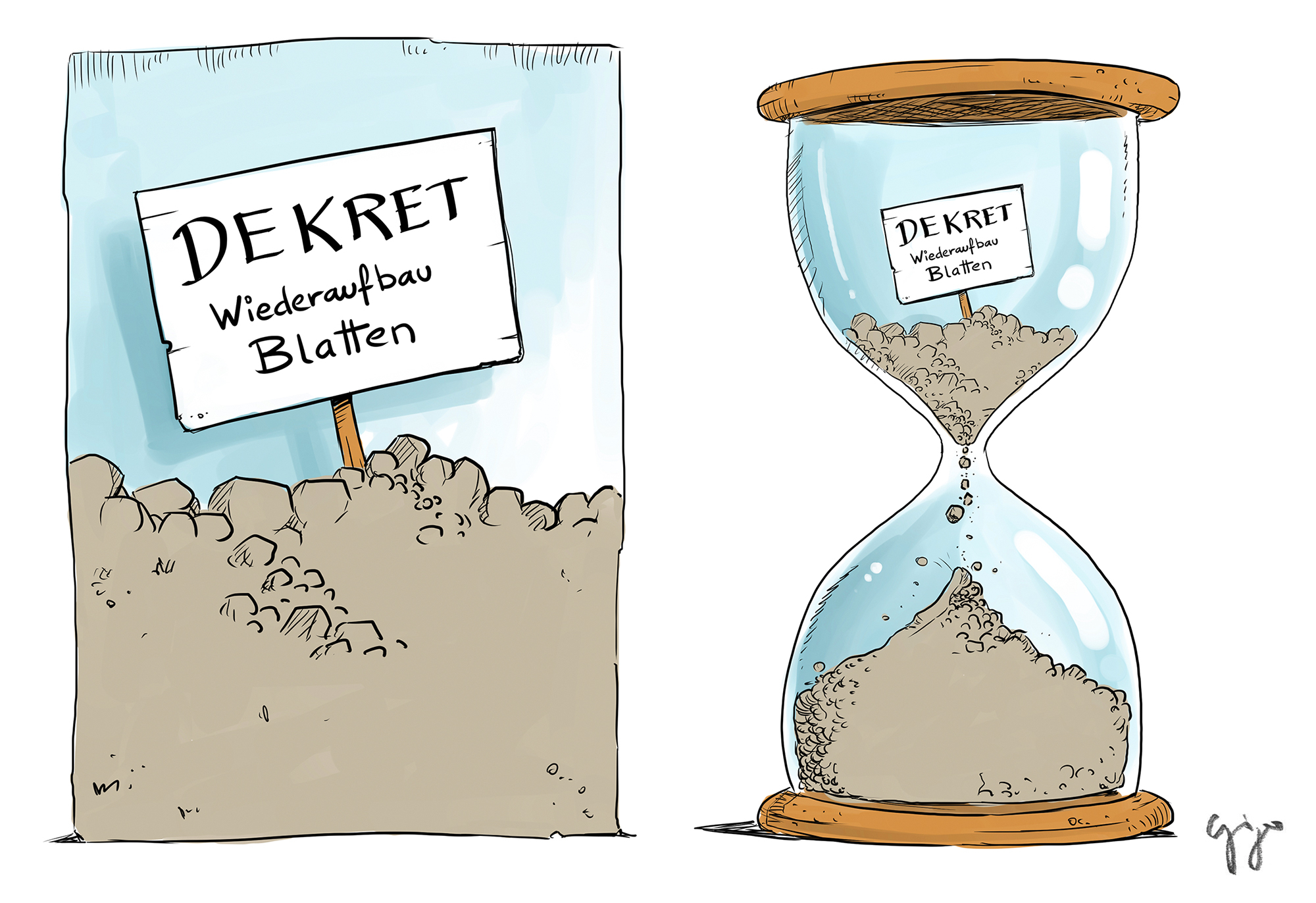Gigergraphics cartoon 743 Gigergraphics - Grafik / Cartoons / Werbekampagnen / Webdesign / Karikaturen / Illustrationen / Logos / Corporate Design