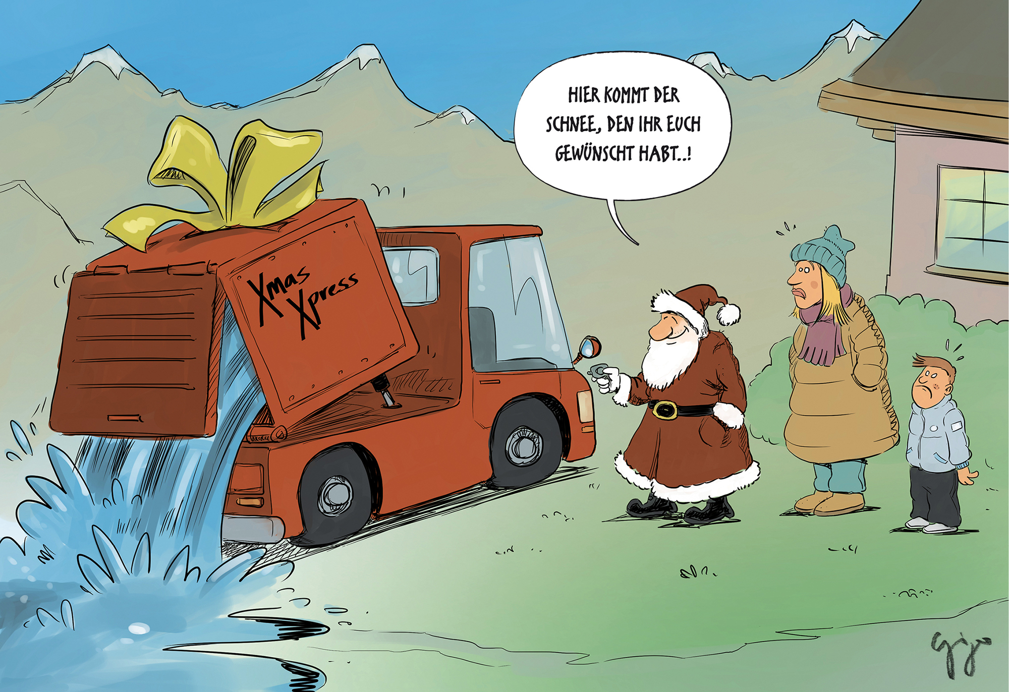 Gigergraphics cartoon 754 Gigergraphics - Grafik / Cartoons / Werbekampagnen / Webdesign / Karikaturen / Illustrationen / Logos / Corporate Design