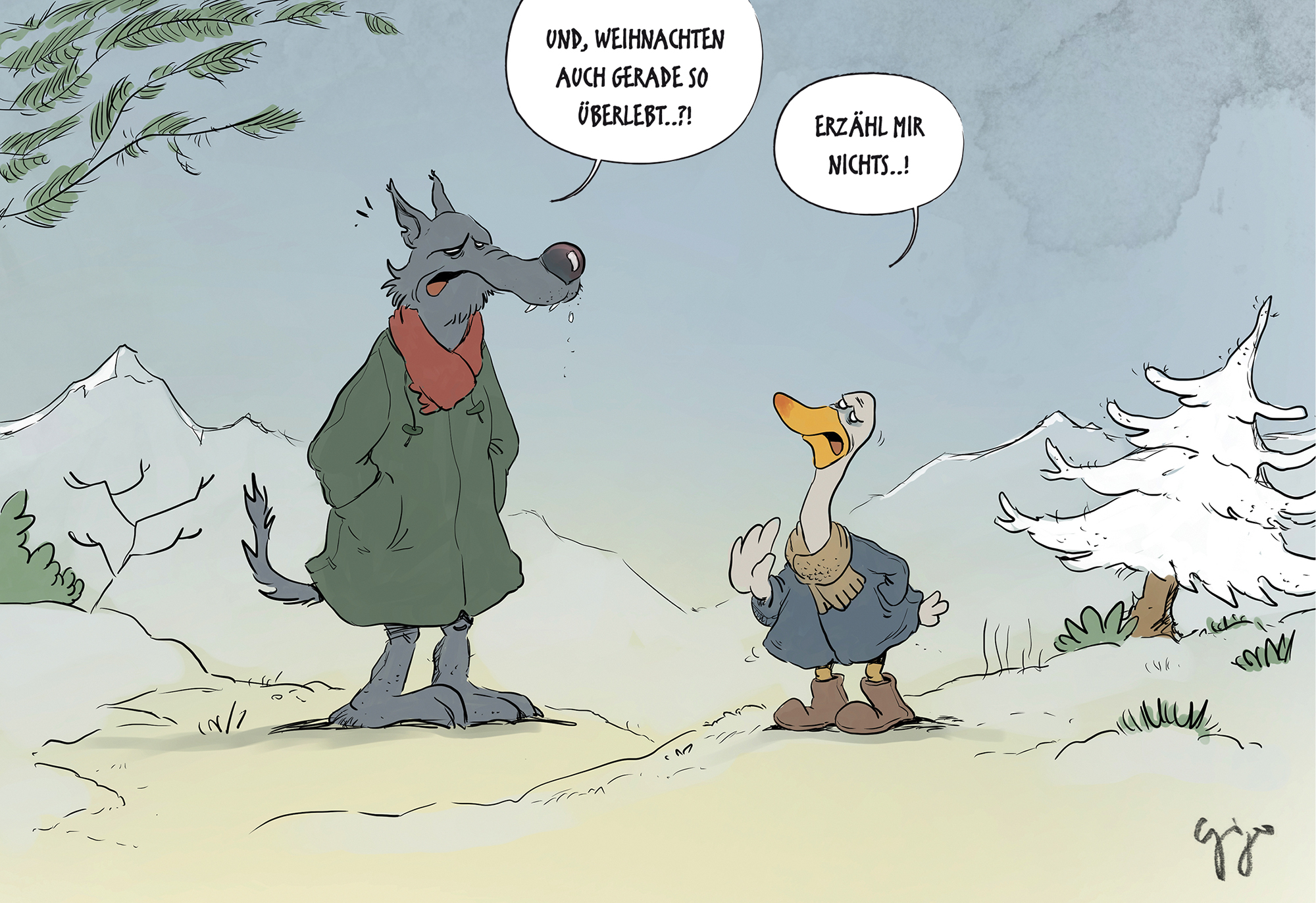 Gigergraphics cartoon 755 Gigergraphics - Grafik / Cartoons / Werbekampagnen / Webdesign / Karikaturen / Illustrationen / Logos / Corporate Design