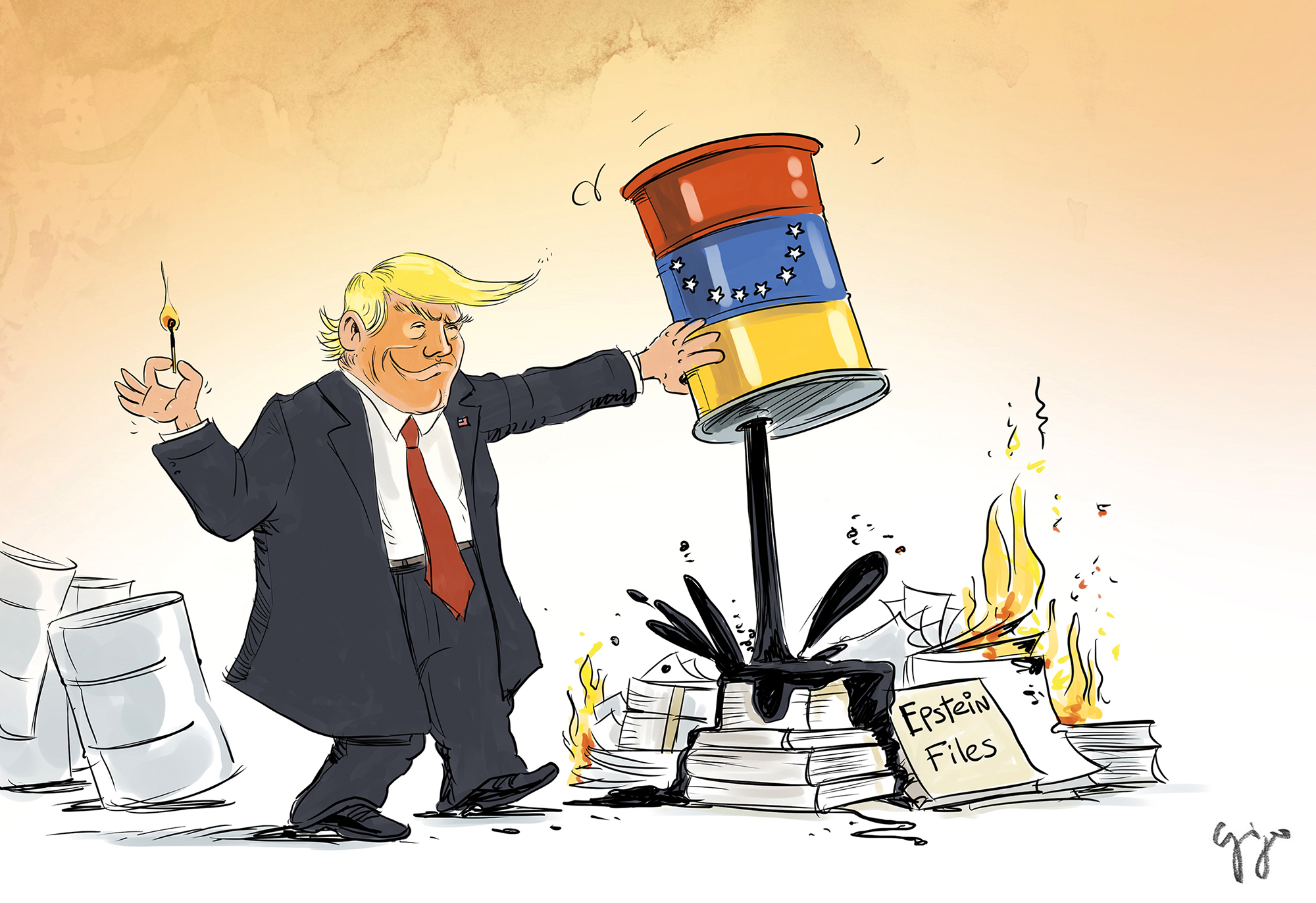 Gigergraphics cartoon 757 Gigergraphics - Grafik / Cartoons / Werbekampagnen / Webdesign / Karikaturen / Illustrationen / Logos / Corporate Design