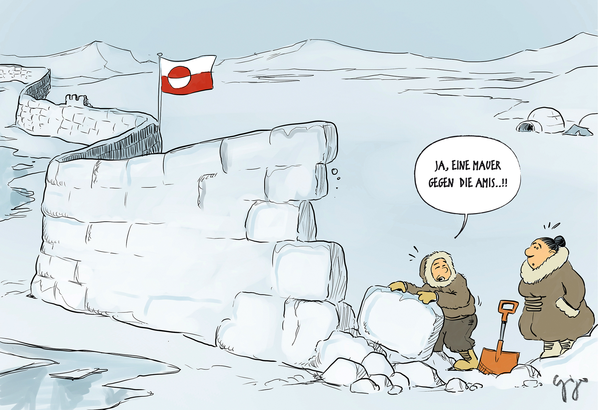 Gigergraphics cartoon 758 Gigergraphics - Grafik / Cartoons / Werbekampagnen / Webdesign / Karikaturen / Illustrationen / Logos / Corporate Design