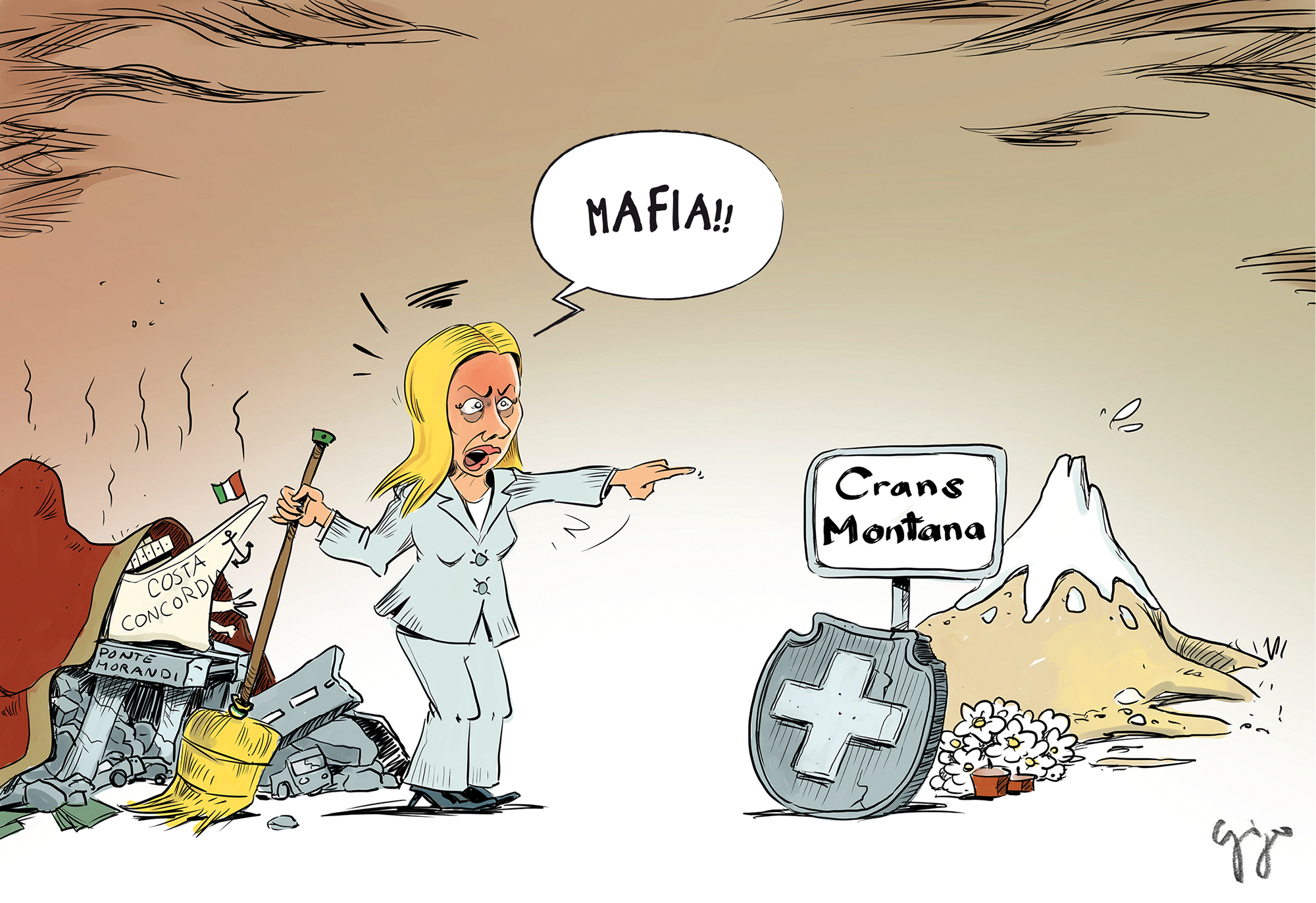 Gigergraphics cartoon 760 Gigergraphics - Grafik / Cartoons / Werbekampagnen / Webdesign / Karikaturen / Illustrationen / Logos / Corporate Design