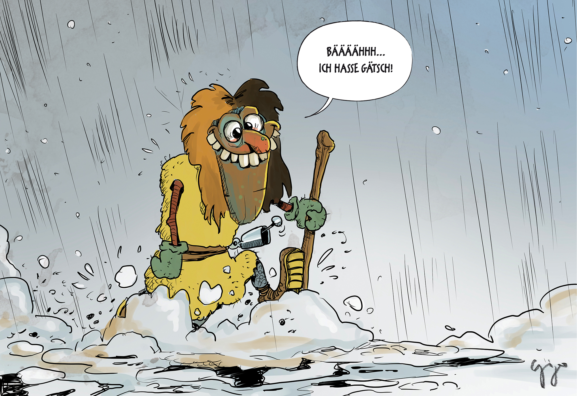 Gigergraphics cartoon 762 Gigergraphics - Grafik / Cartoons / Werbekampagnen / Webdesign / Karikaturen / Illustrationen / Logos / Corporate Design