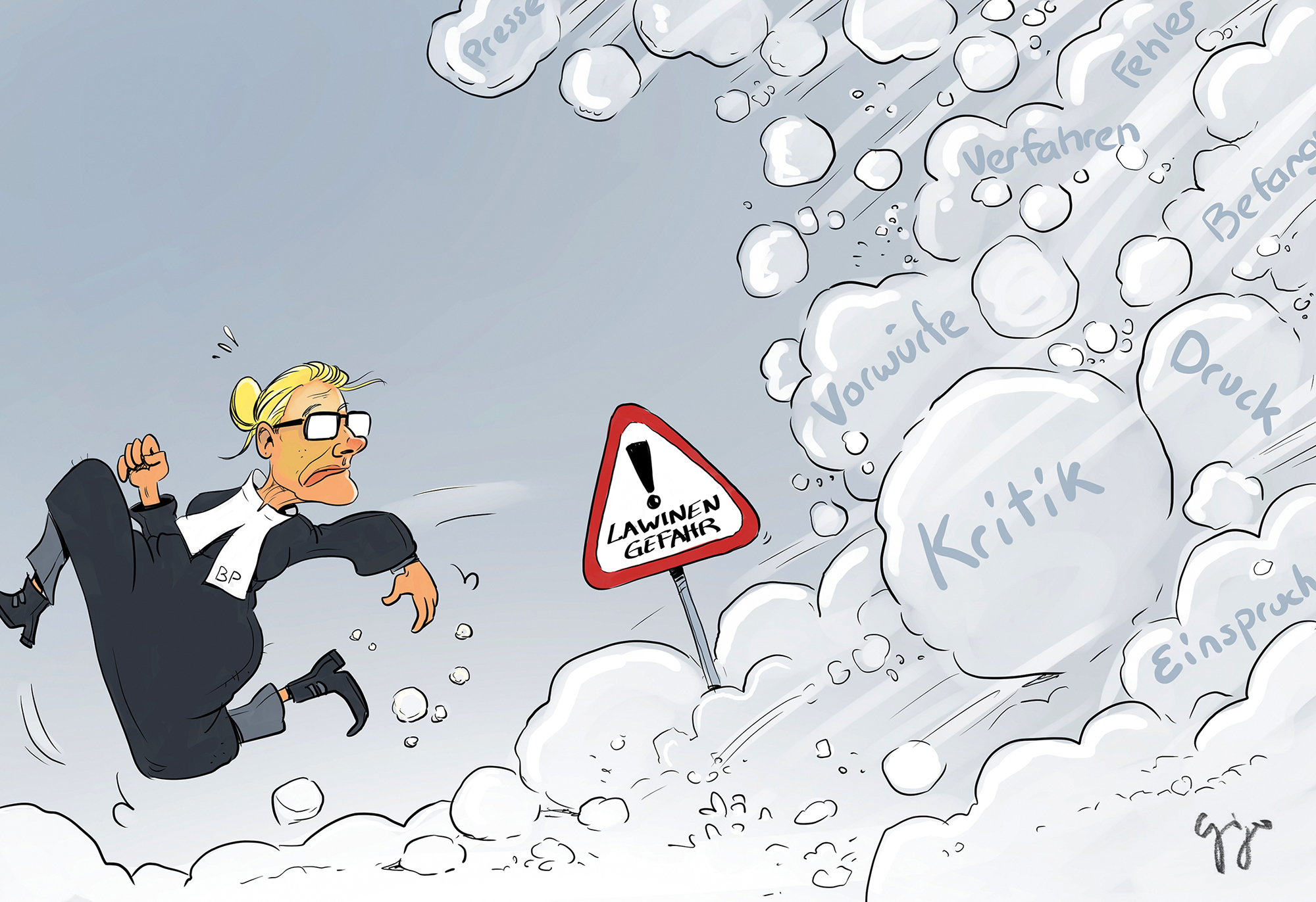 Gigergraphics cartoon 763 Gigergraphics - Grafik / Cartoons / Werbekampagnen / Webdesign / Karikaturen / Illustrationen / Logos / Corporate Design