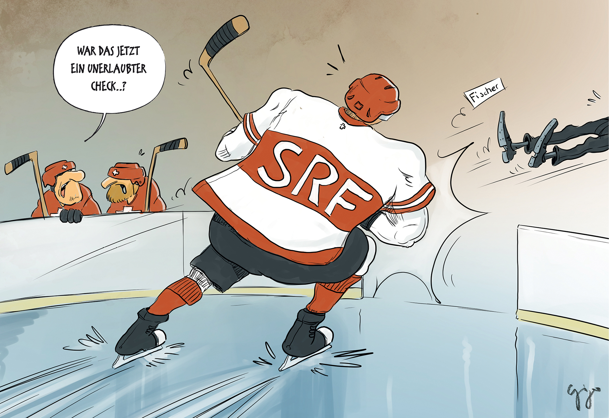 Gigergraphics cartoon 771 Gigergraphics - Grafik / Cartoons / Werbekampagnen / Webdesign / Karikaturen / Illustrationen / Logos / Corporate Design