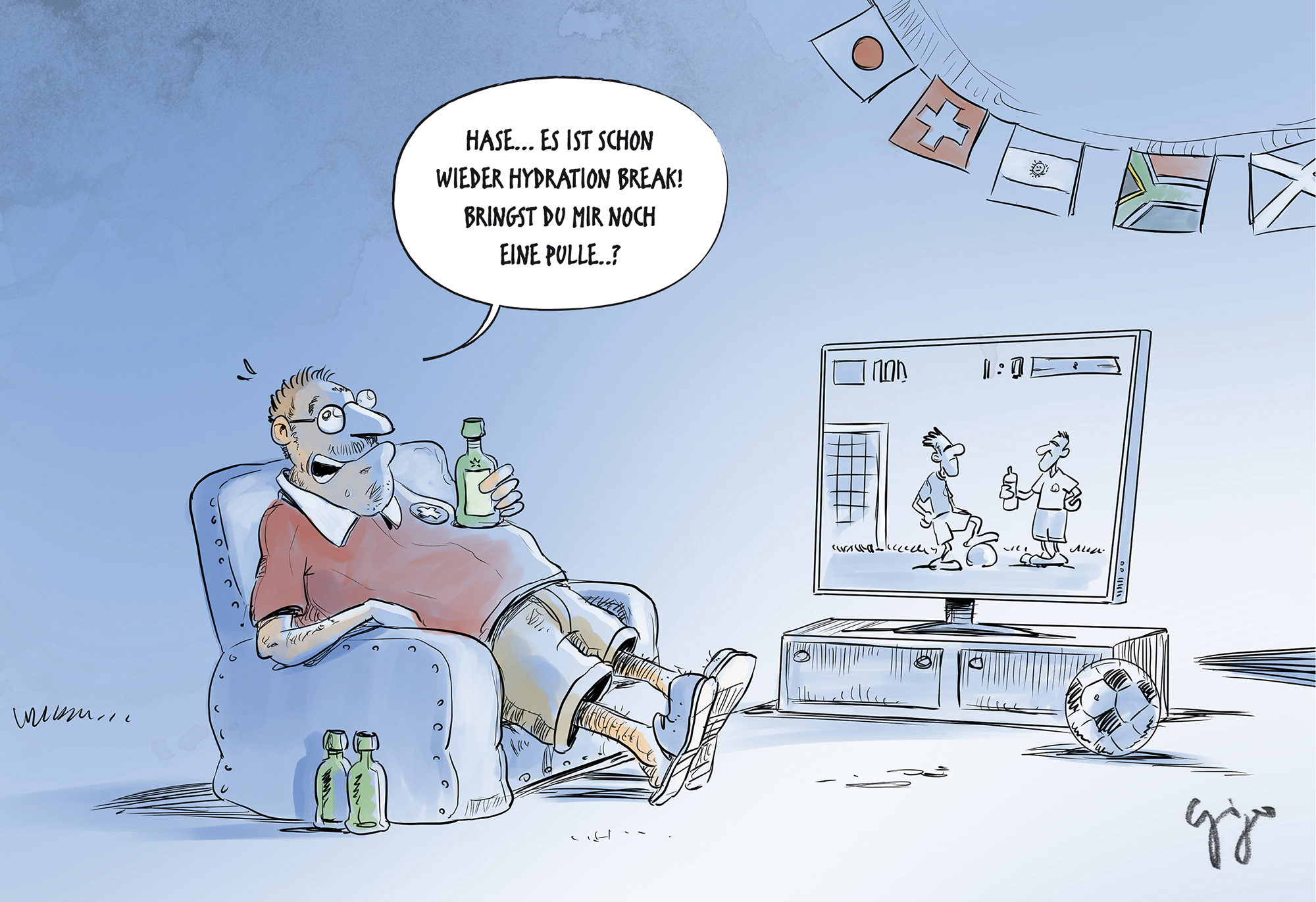 Gigergraphics cartoon 780 Gigergraphics - Grafik / Cartoons / Werbekampagnen / Webdesign / Karikaturen / Illustrationen / Logos / Corporate Design