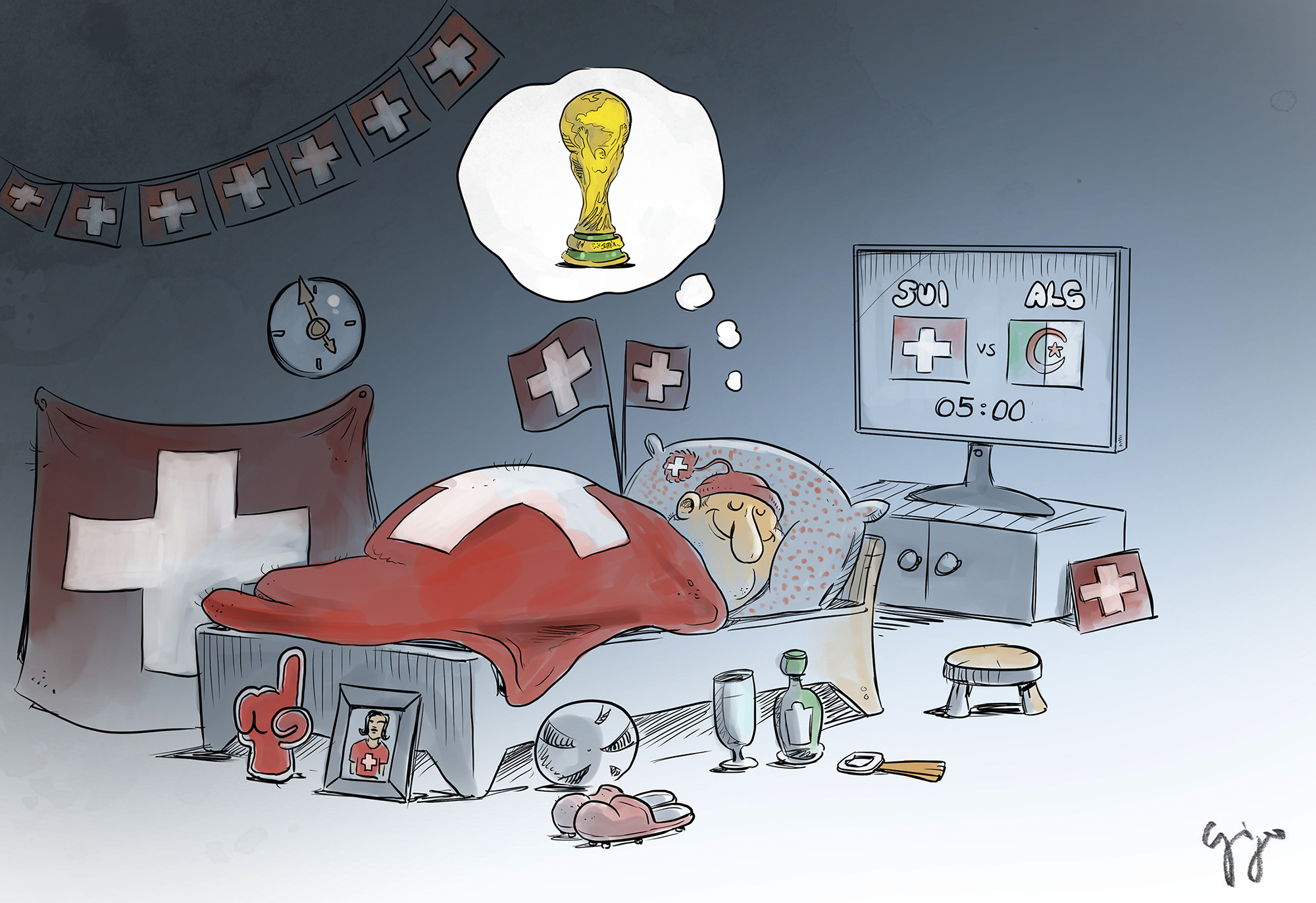 Gigergraphics cartoon 782 Gigergraphics - Grafik / Cartoons / Werbekampagnen / Webdesign / Karikaturen / Illustrationen / Logos / Corporate Design