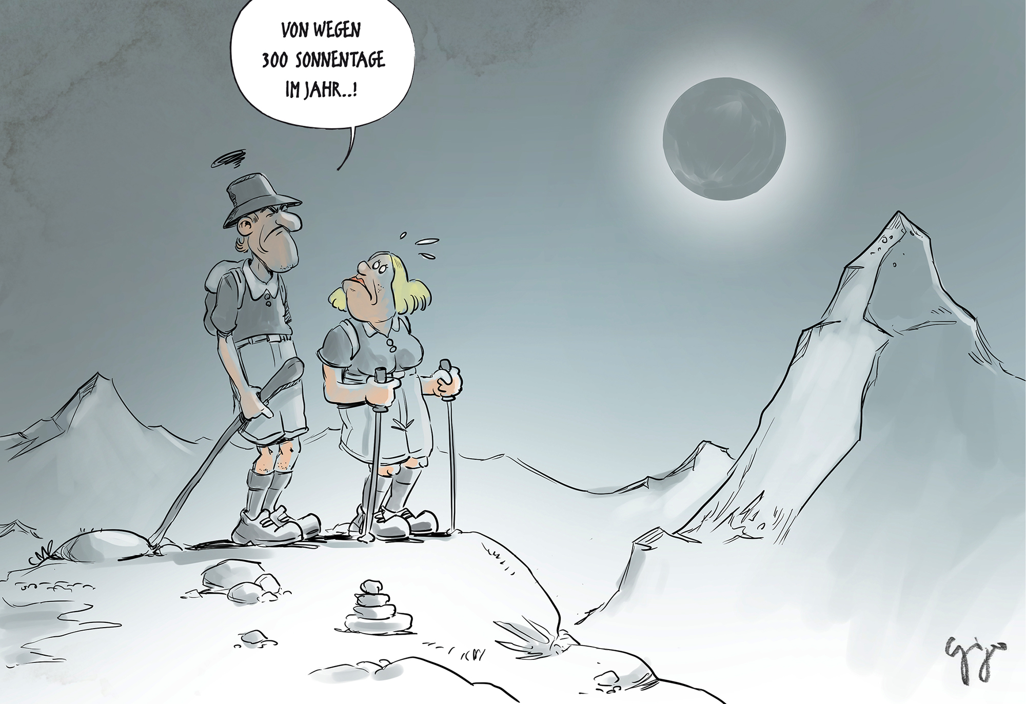 Gigergraphics cartoon 788 Gigergraphics - Grafik / Cartoons / Werbekampagnen / Webdesign / Karikaturen / Illustrationen / Logos / Corporate Design