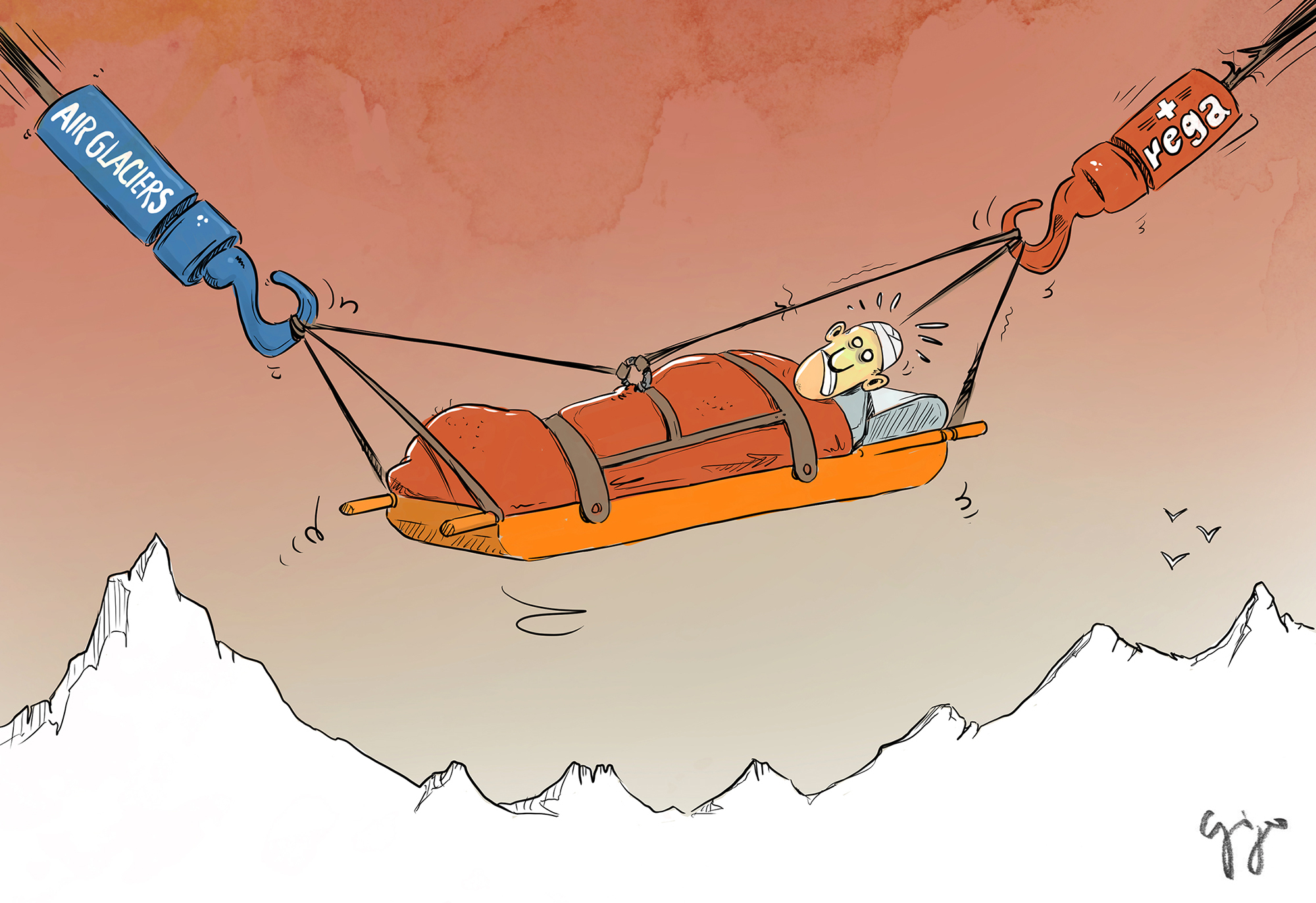 Gigergraphics cartoon 790 Gigergraphics - Grafik / Cartoons / Werbekampagnen / Webdesign / Karikaturen / Illustrationen / Logos / Corporate Design