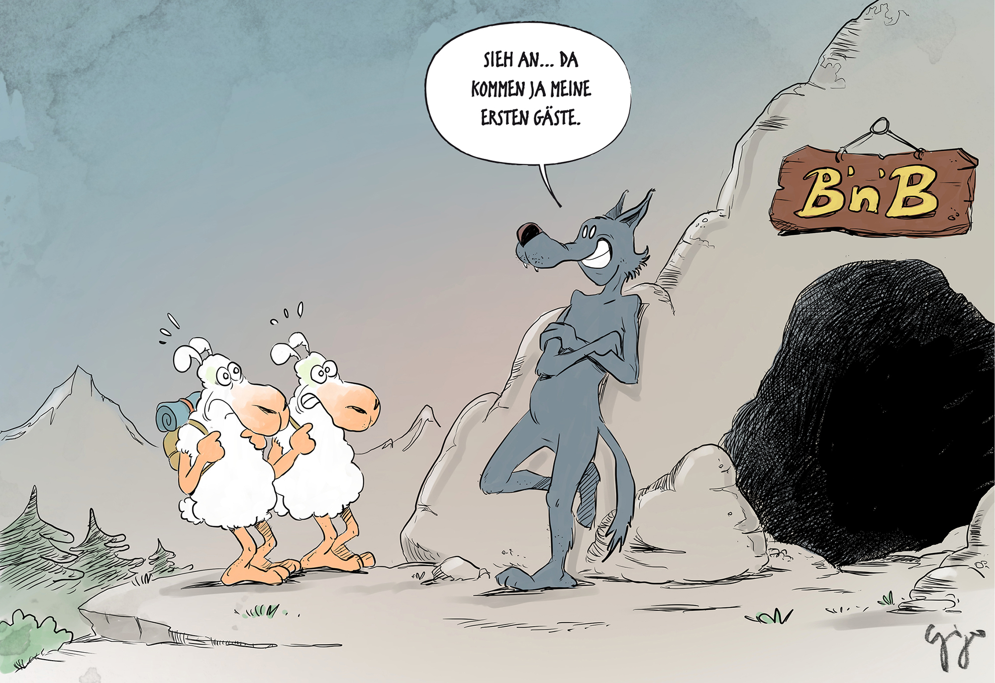Gigergraphics cartoon 794 Gigergraphics - Grafik / Cartoons / Werbekampagnen / Webdesign / Karikaturen / Illustrationen / Logos / Corporate Design